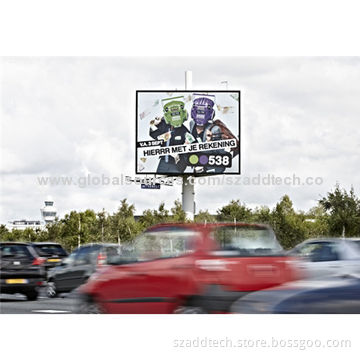 Digital billboard, RGB full color, can show any kinds of videos